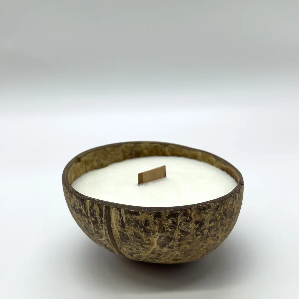 Coconut Shell Candle